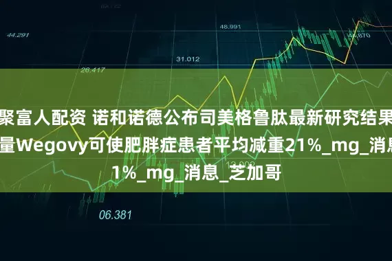 聚富人配资 诺和诺德公布司美格鲁肽最新研究结果：更高剂量Wegovy可使肥胖症患者平均减重21%_mg_消息_芝加哥