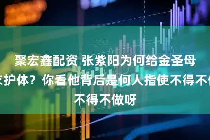 聚宏鑫配资 张紫阳为何给金圣母宝衣护体？你看他背后是何人指使不得不做呀